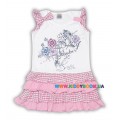 Платье четыре оборки р-р 92, 98, 110, 116 Garden Baby 45026-16